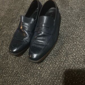 Cole HAAN Black Loafers